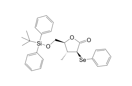 (3S,4R,5S)-5-tert-Butyldiphenylsilyloxymethyl-4-methyl-3-phenylselenyl-1,4-butyrolactone