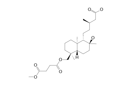 18-BETA-SUCCINYLOXY-ENT-LABDAN-8-BETA-OL-15-ACID_MONOMETHYLESTER