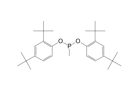 bis(2,4-ditert-butylphenoxy)-methylphosphane