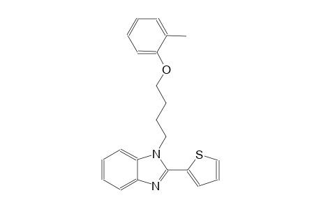 1H-benzimidazole, 1-[4-(2-methylphenoxy)butyl]-2-(2-thienyl)-