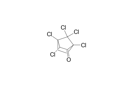 Bicyclo[2.2.1]heptan-2-one, 1,3,4,7,7-pentachloro-, exo-