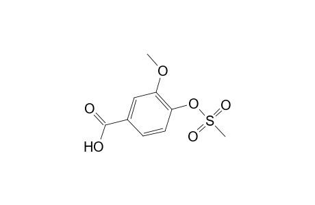 Benzoic acid, 3-methoxy-4-[(methylsulfonyl)oxy]-