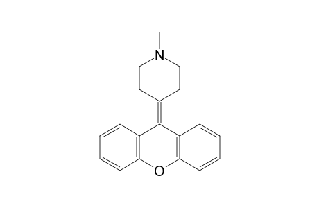 1-Methyl-4-(9-xanthenylidene)piperidine