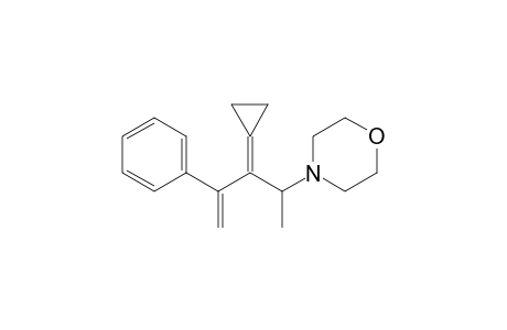 4-(2-Cyclopropylidene-1-methyl-3-phenylbut-3-enyl)morpholine