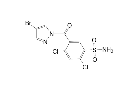 5-[(4-bromo-1H-pyrazol-1-yl)carbonyl]-2,4-dichlorobenzenesulfonamide