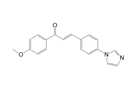 3-[4-(1H-Imidazol-1-yl)phenyl]-1-(4-methoxyphenyl)prop-2-en-1-one