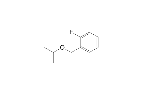 1-Fluoranyl-2-(propan-2-yloxymethyl)benzene