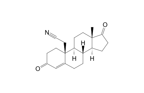 Androst-4-ene-19-carbonitrile, 3,17-dioxo-
