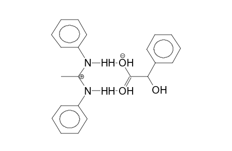 N,N'-DIPHENYLACETAMIDINIUM 2-HYDROXY-2-PHENYLACETATE