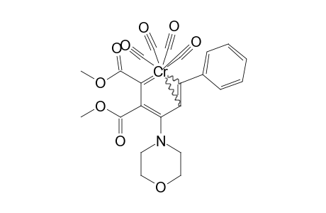 TETRACARBONYL-(1,4,5-ETA(3)-1,2-DIMETHOXYCARBONYL-3-MORPHOLINO-5-PHENYL-2,4-PENTADIEN-1-YLIDENE)-CHROMIUM(0)