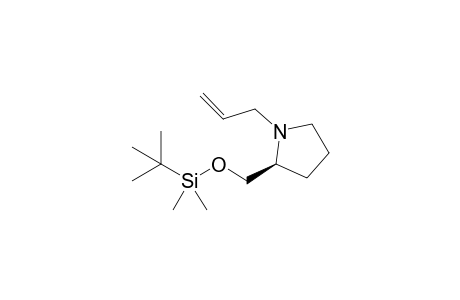 (S)-N-Allyl-2-tert-butyldimethylsilyloxymethylpyrrolidine