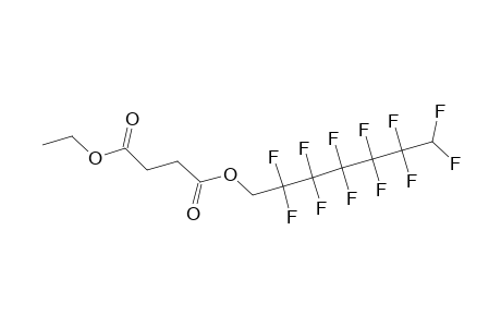 Succinic acid, 2,2,3,3,4,4,5,5,6,6,7,7-dodecafluoroheptyl ethyl ester