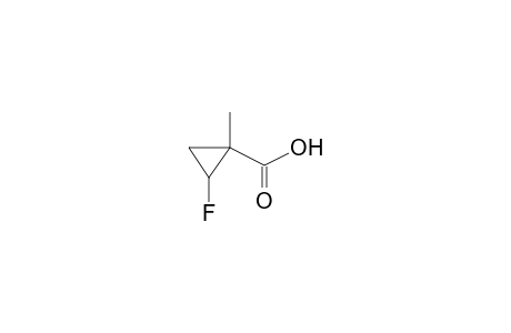1-METHYL-2-FLUOROCYCLOPROPANECARBOXYLIC ACID (SYN/ANTI MIXTURE)