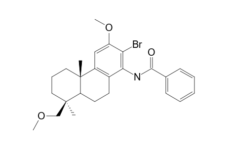 N-(13-bromo-12,19-dimethoxypodocarpa-8,11,13-trien-14-yl)benzamide