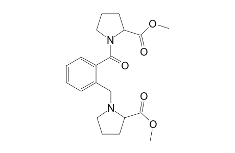 2-(2'-(Methoxycarbonyl)pyrrolidin-1-yl-methyl)-N,N-[(1'-methoxycarbony)l-butan-1,4-diyl]benzamide