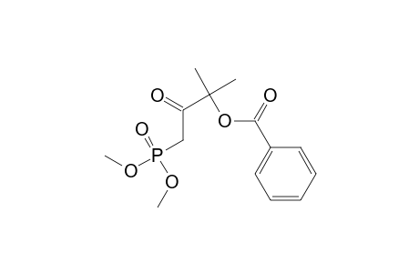 phosphonic acid, [3-(benzoyloxy)-3-methyl-2-oxobutyl]-, dimethyl ester