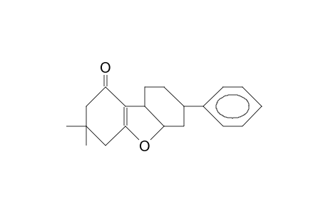 2-Phenyl-7,7-dimethyl-1,2,3,4,4a,7,8,8b-octahydro-dibenzofuran-5-one