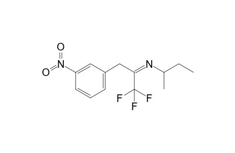 N-[2,2,2-Trifluoro-1-(3-nitrobenzyl)ethylidene]butan-2-amine