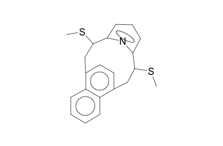 [2](1,4)Naphthaleno[2](2,6)pyridinophane, 1,12-bis(methylthio)-