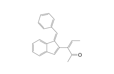 (Z)-3-[(1E)-1-(phenylmethylene)-2-indenyl]-3-penten-2-one