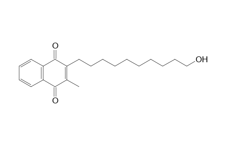 2-(10-Hydroxydecyl)-3 methyl-l,4-naphthoquinone