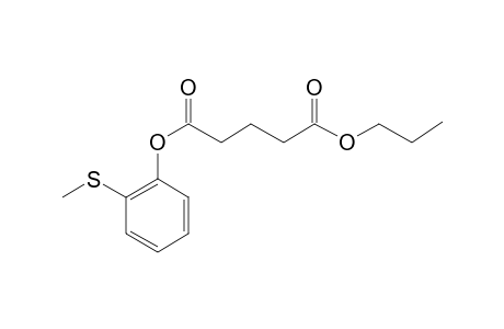 Glutaric acid, 2-(methylthio)phenyl propyl ester