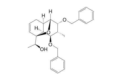 (+)-(1R,1'S,3S,7R,8S,9R,10R,11R)-9,11-Dibenzyloxy-3-(1'-hydroxyethyl)-10-methyl-2-oxatricyclo[5.4.0.0(3,8)]undec-4-ene
