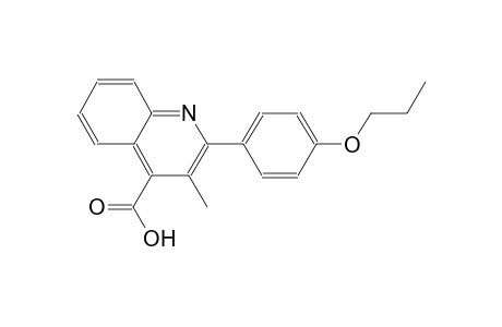 3-methyl-2-(4-propoxyphenyl)-4-quinolinecarboxylic acid