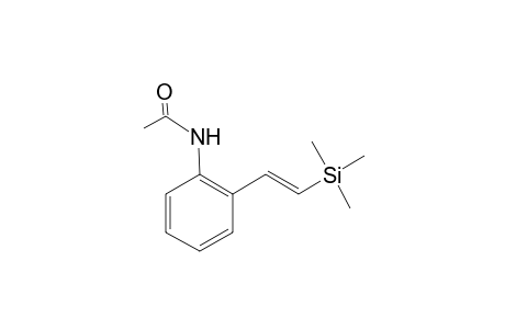 2-[2'-Trimethylsilylethenyl]acetanilide