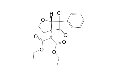 5-[BIS-(ETHOXYCARBONYL)-METHYL]-7-PHENYL-7-CHLORO-2-OXABICYClO-[3.2.0]-HEPTAN-6-ONE