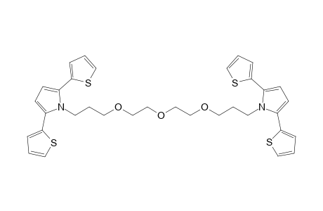 1-[3-[2-[2-[3-(2,5-dithiophen-2-yl-1-pyrrolyl)propoxy]ethoxy]ethoxy]propyl]-2,5-dithiophen-2-ylpyrrole