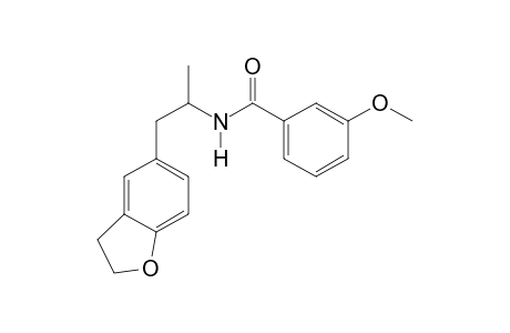 N-[1-(2,3-Dihydro-1-benzofuran-5-yl)propan-2-yl]-3-methoxybenzamide