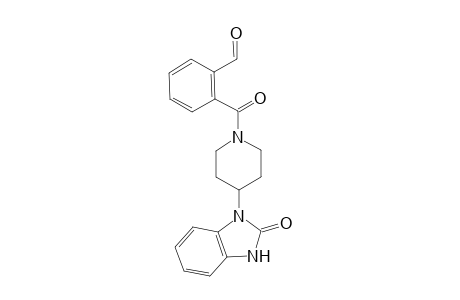 2-[4-(2-Oxo-2,3-dihydro-1H-benzo[d]imidazol-1-yl)piperidine-1-carbonyl]benzaldehyde