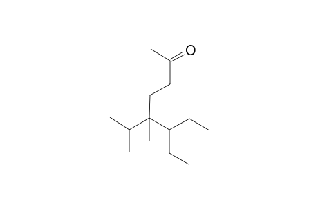 6-Ethyl-5-methyl-5-(propan-2-yl)octan-2-one