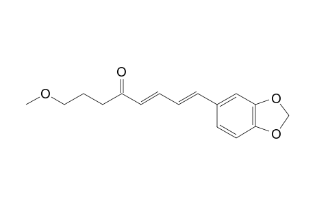 PL-3;PIPERONE-3;8-BENZO-[1,3]-DIOXOL-5-YL-1-METHOXY-OCTA-5,7-DIEN-4-ONE