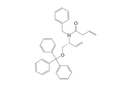 (ENT)-(-)-N-BENZYL-N-[(1S)-1-[(TRITYLOXY)-METHYL]-PROP-2-EN-1-YL]-BUT-3-ENAMIDE