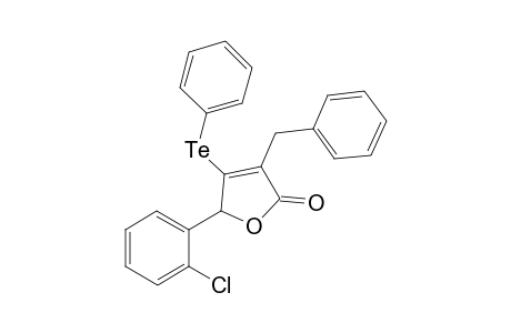 2-(2-Chlorophenyl)-4-(phenylmethyl)-3-(phenyltelluro)-2H-furan-5-one