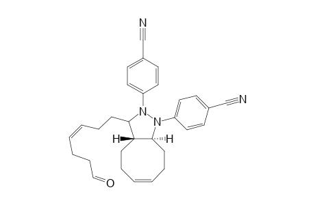 (4Z)-7-[1,2-Bis(4-cyanophenyl)-2,3,3a,4,5,8,9,9a-octahydro-1H-trans-cyclooctapyrazol-3-yl]-4-heptenal