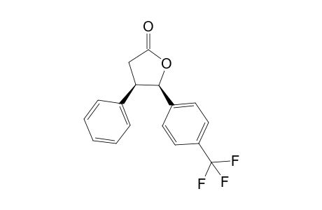 cis-4-Phenyl-5-[4-(trifluoromethyl)phenyl]tetrahydrofuran-2-one