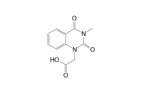 1-Quinazolineacetic acid, 1,2,3,4-tetrahydro-3-methyl-2,4-dioxo-