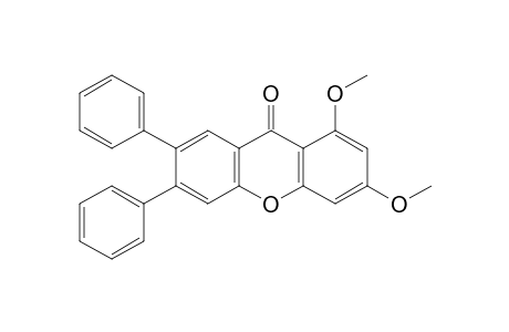 1,3-Dimethoxy-6,7-diphenyl-9H-xanthen-9-one