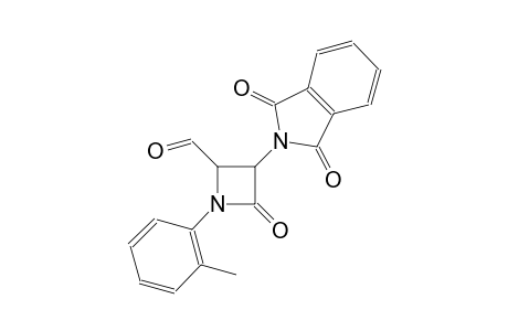 2-azetidinecarboxaldehyde, 3-(1,3-dihydro-1,3-dioxo-2H-isoindol-2-yl)-1-(2-methylphenyl)-4-oxo-