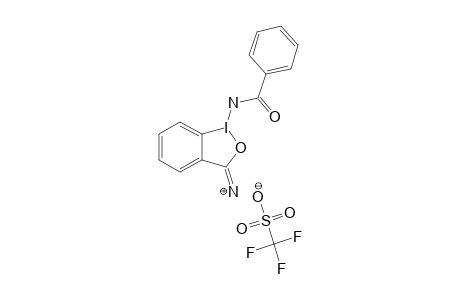 1-BENZAMIDO-3(1H)-1,2-BENZIODOXOLE-3-IMINIUM-TRIFLATE