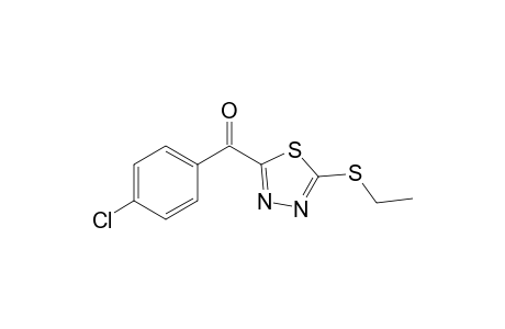 Methanone, (4-chlorophenyl)[5-(ethylthio)-1,3,4-thiadiazol-2-yl]-