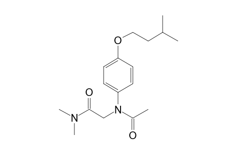 Acetanilide, N-(dimethylcarbamoylmethyl)-4'-(isopentyloxy)-