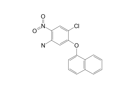 4-CHLORO-5-(1-NAPHTHYLOXY)-2-NITROANILINE