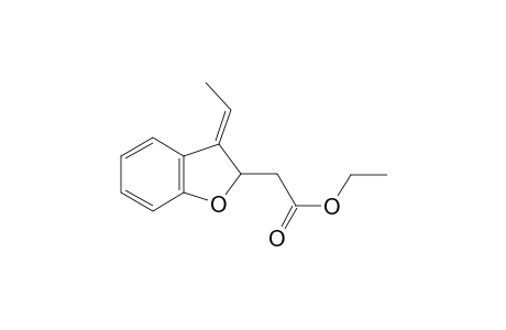 (E)-ethyl 2-(3-ethylidene-2,3-dihydrobenzofuran-2-yl)acetate