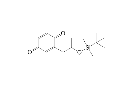 2-[2-[tert-butyl(dimethyl)silyl]oxypropyl]-1,4-benzoquinone