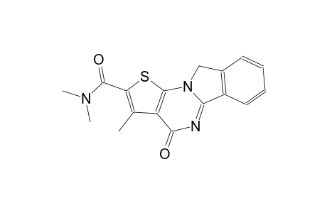 N,N,3-trimethyl-4-oxo-4,10-dihydrothieno[3',2':5,6]pyrimido[2,1-a]isoindole-2-carboxamide