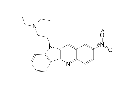 N,N-diethyl-2-(2-nitro-10H-indolo[3,2-b]quinolin-10-yl)ethanamine